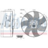 Ventilateur (refroidissement moteur) NISSENS