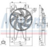 Ventilateur (refroidissement moteur) NISSENS