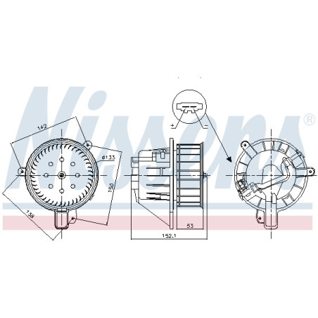 Pulseur d'air habitacle...