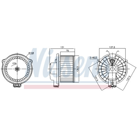 Pulseur d'air habitacle...