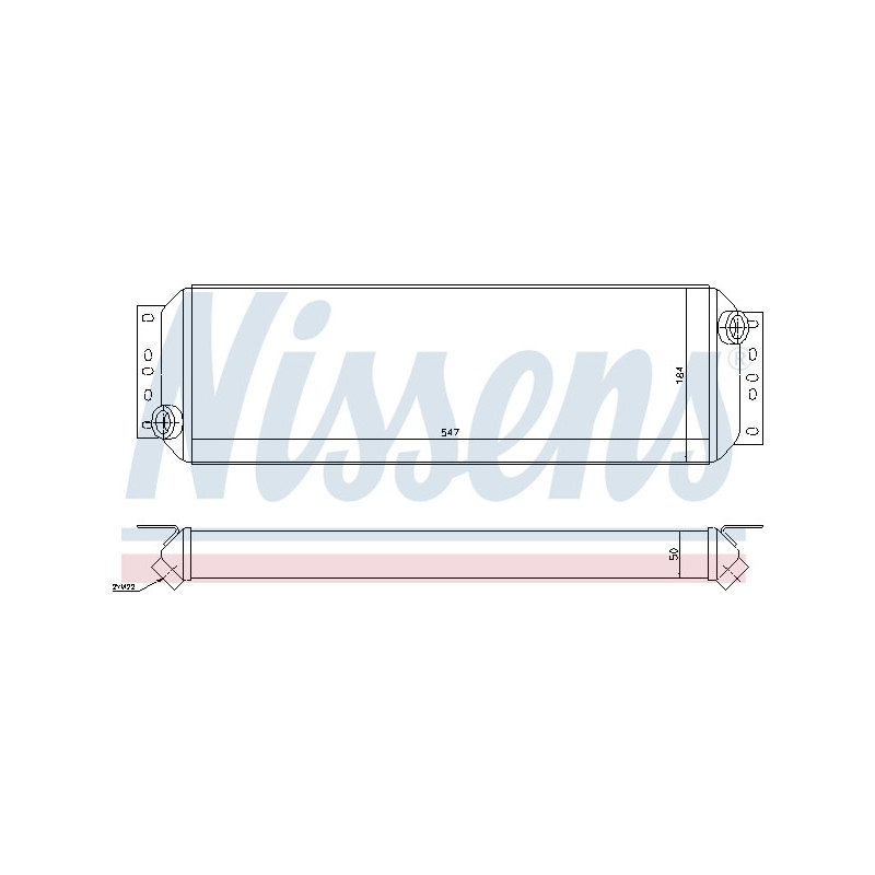 Radiateur d'huile NISSENS