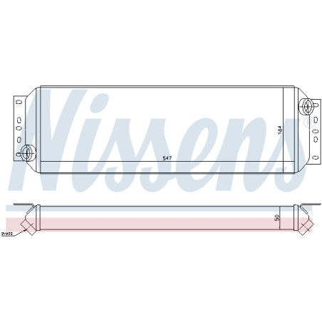 Radiateur d'huile NISSENS