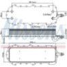 Radiateur d'huile NISSENS
