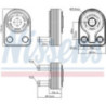 Radiateur d'huile NISSENS