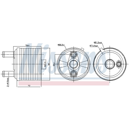 Radiateur d'huile de boite...