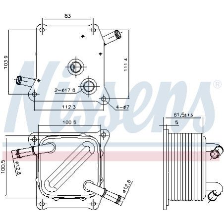 Radiateur d'huile de boite...
