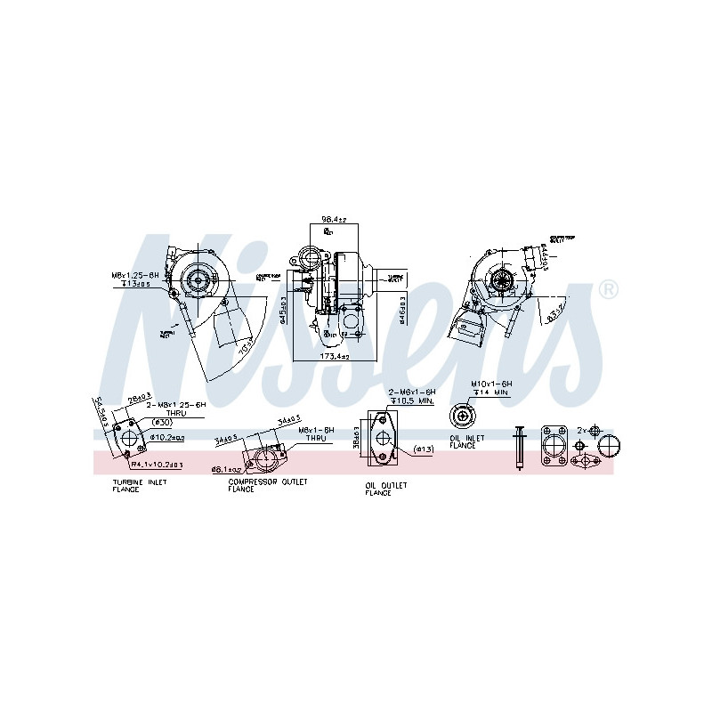 Turbocompresseur NISSENS