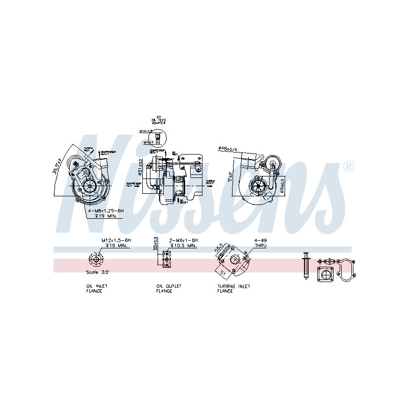 Turbocompresseur NISSENS