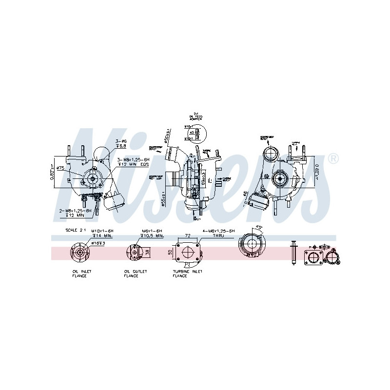 Turbocompresseur NISSENS