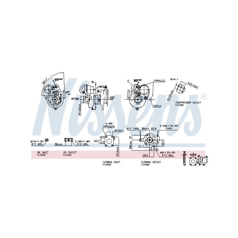 Turbocompresseur NISSENS