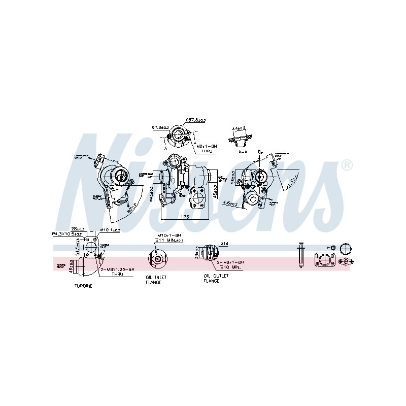 Turbocompresseur NISSENS