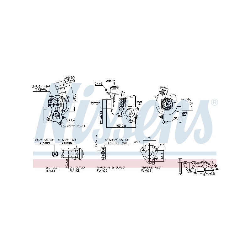 Turbocompresseur NISSENS