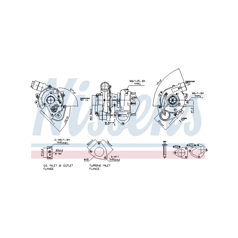 Turbocompresseur NISSENS