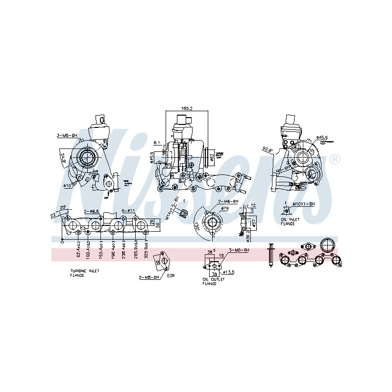 Turbocompresseur NISSENS