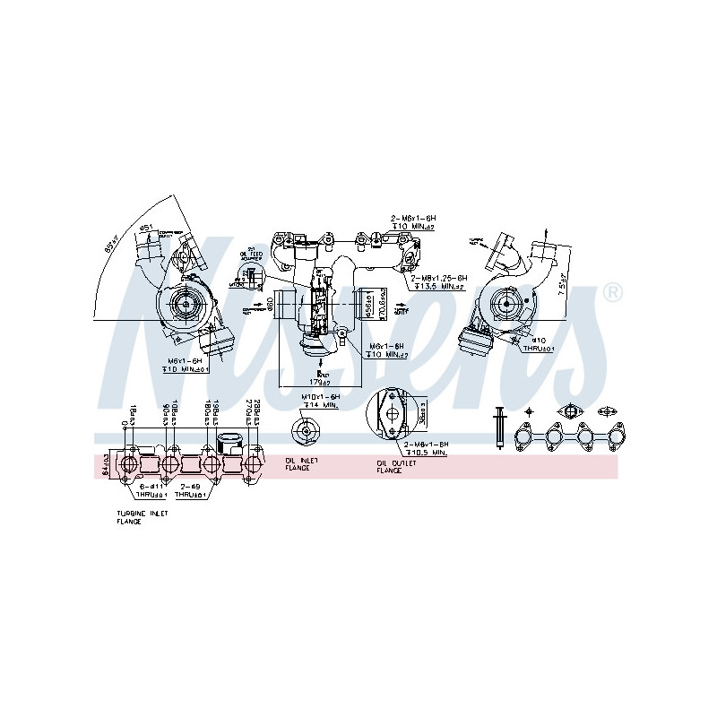 Turbocompresseur NISSENS