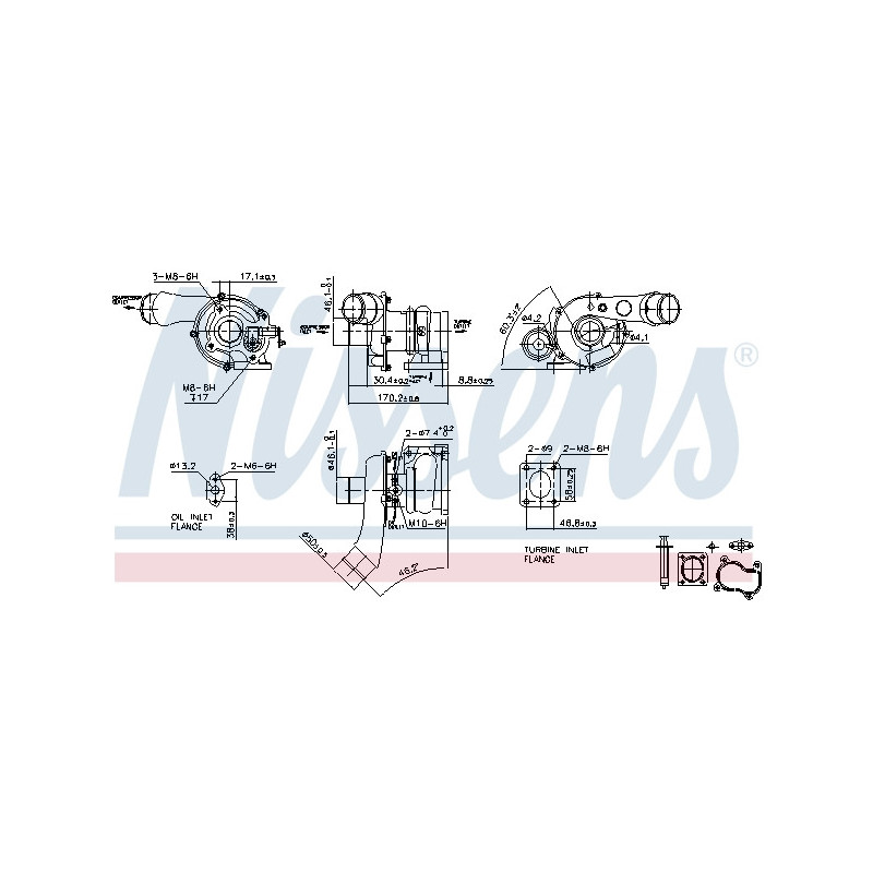 Turbocompresseur NISSENS