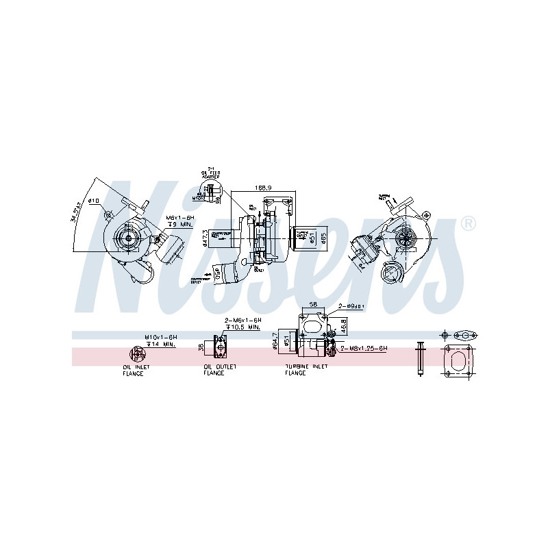 Turbocompresseur NISSENS
