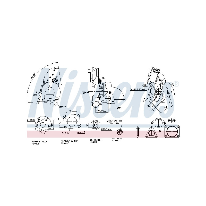 Turbocompresseur NISSENS