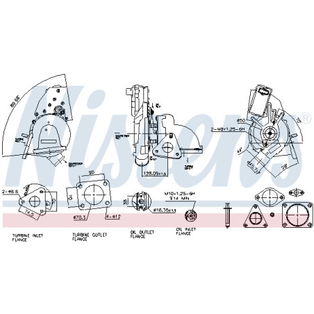 Turbocompresseur NISSENS