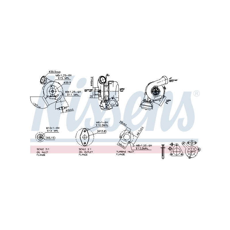 Turbocompresseur NISSENS