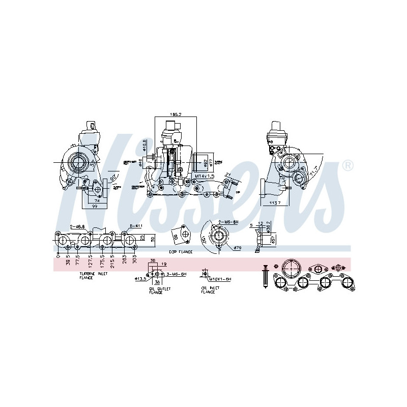 Turbocompresseur NISSENS