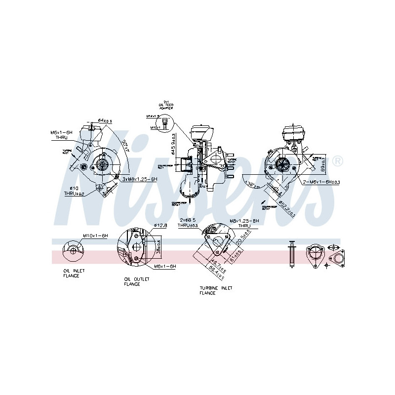 Turbocompresseur NISSENS