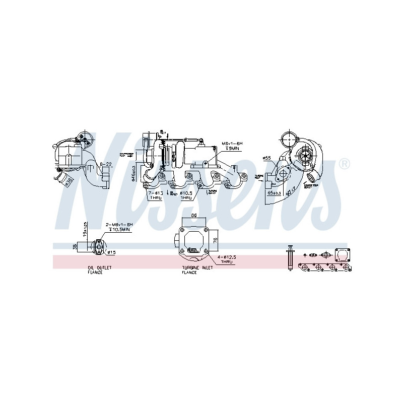 Turbocompresseur NISSENS