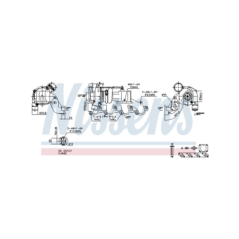 Turbocompresseur NISSENS