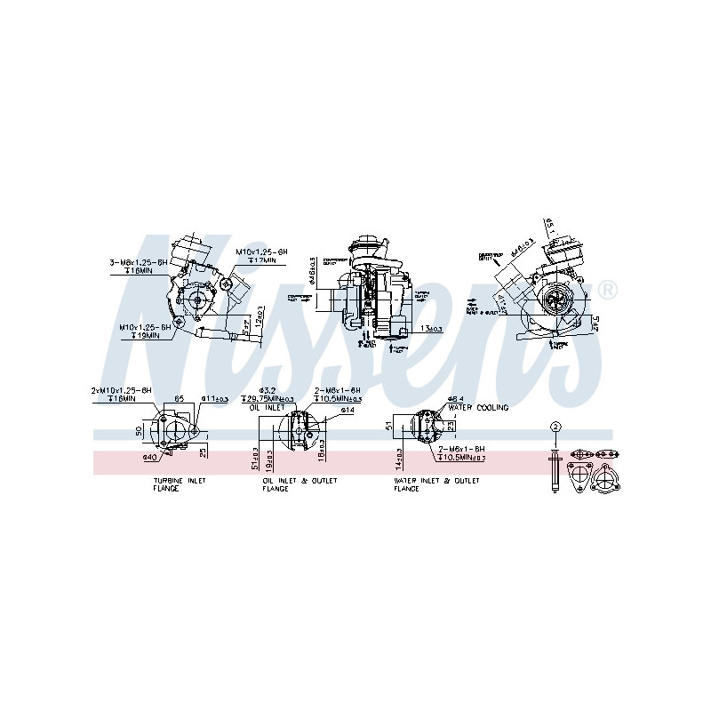 Turbocompresseur NISSENS