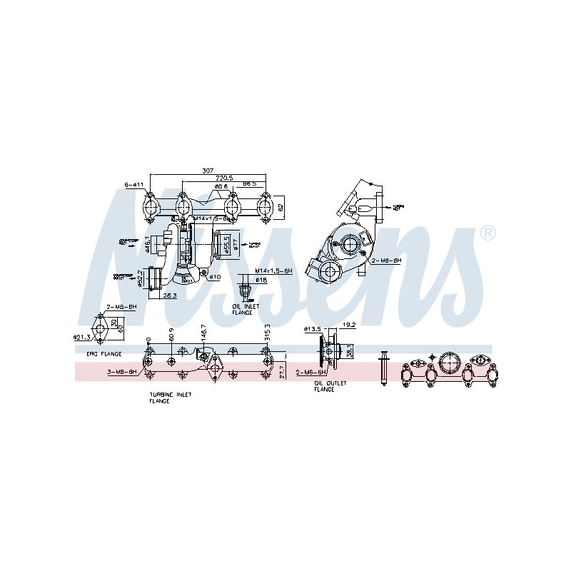 Turbocompresseur NISSENS