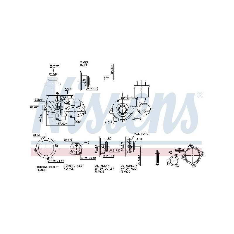 Turbocompresseur NISSENS
