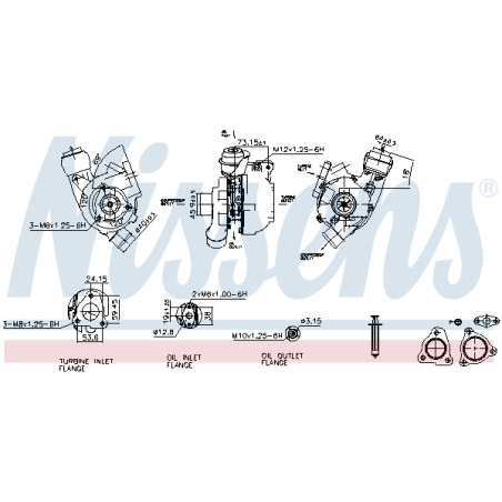 Turbocompresseur NISSENS