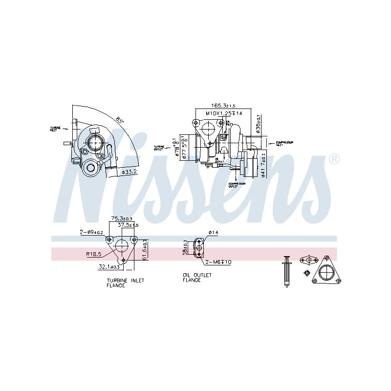 Turbocompresseur NISSENS