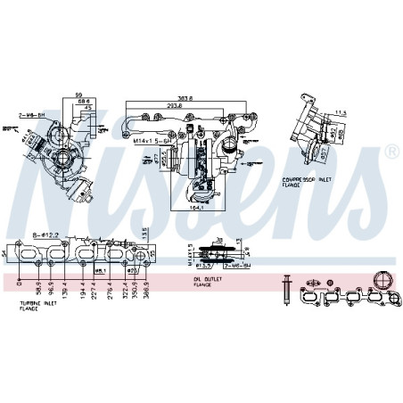 Turbocompresseur NISSENS
