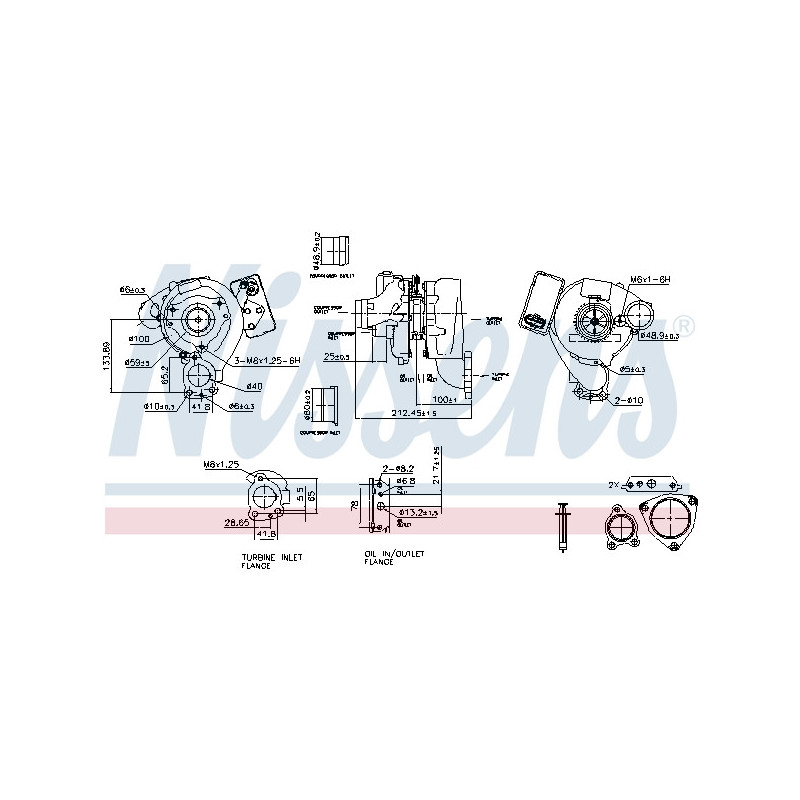 Turbocompresseur NISSENS