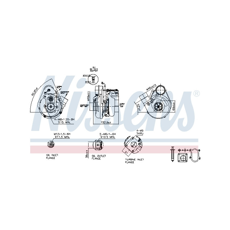 Turbocompresseur NISSENS