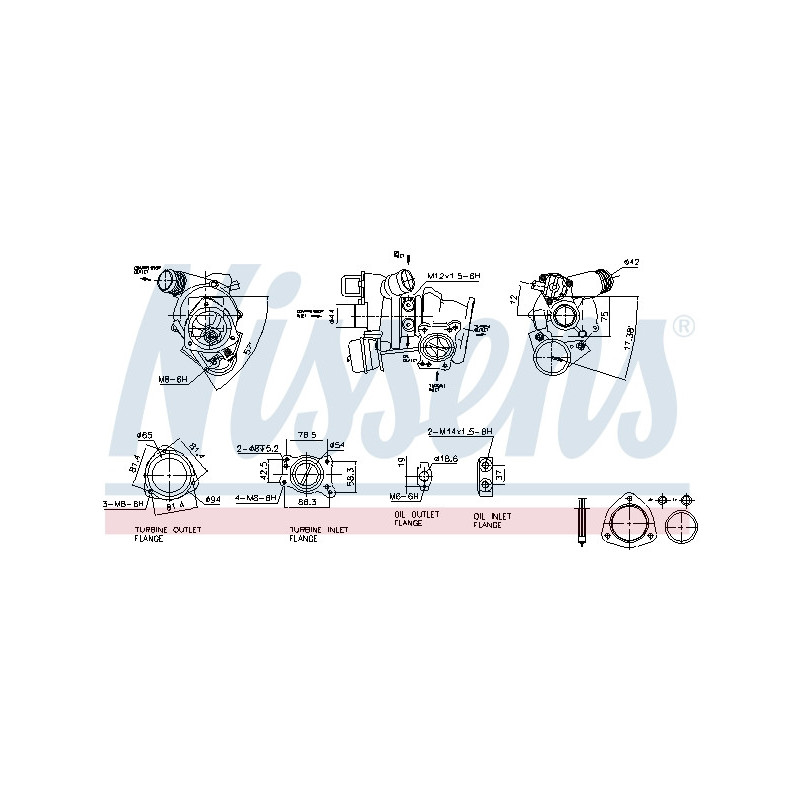 Turbocompresseur NISSENS