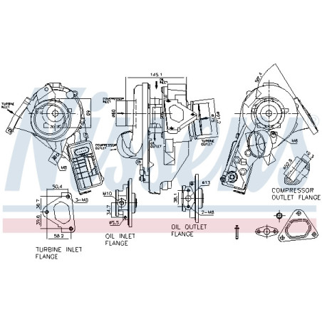 Turbocompresseur NISSENS