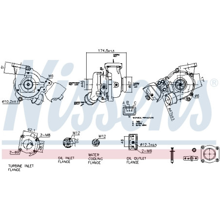 Turbocompresseur NISSENS