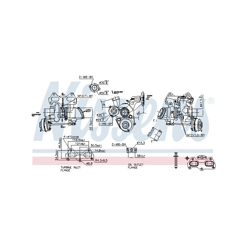 Turbocompresseur NISSENS