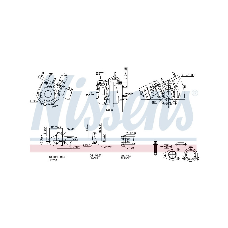 Turbocompresseur NISSENS