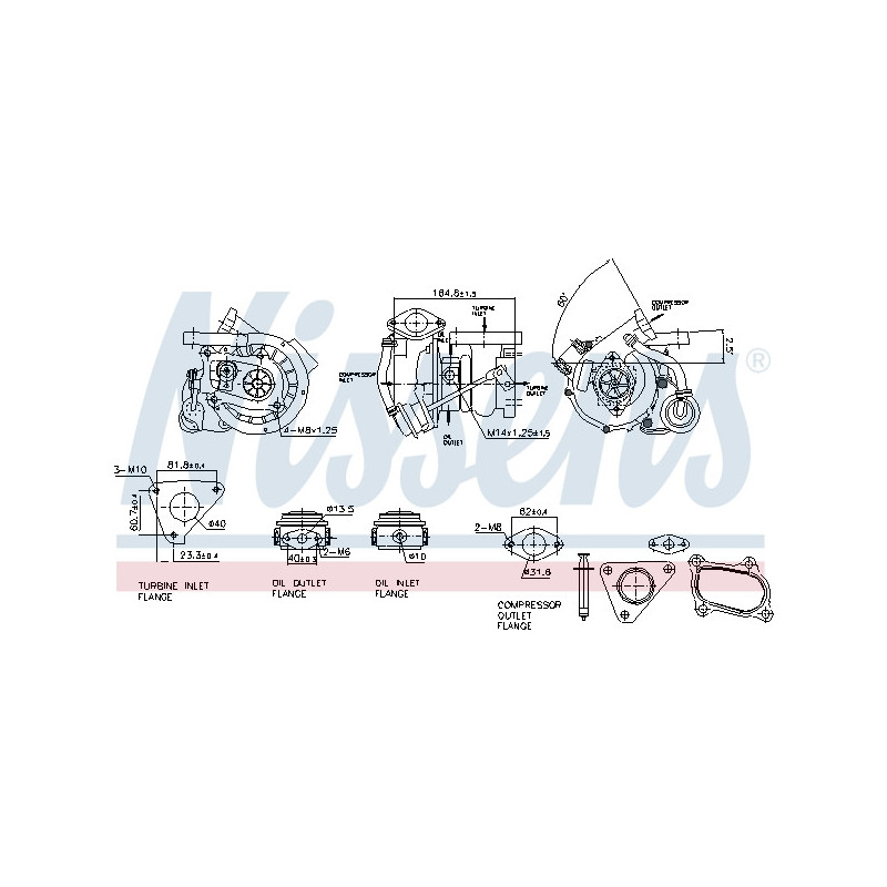 Turbocompresseur NISSENS