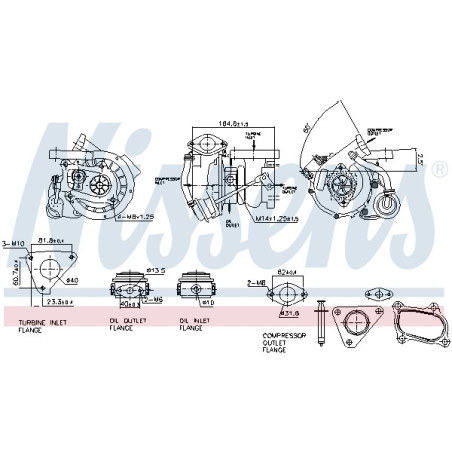 Turbocompresseur NISSENS