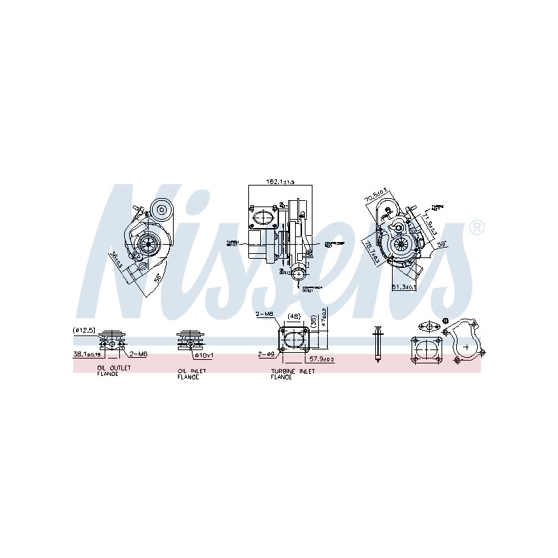 Turbocompresseur NISSENS