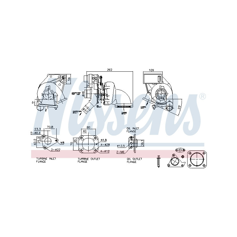 Turbocompresseur NISSENS