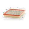 Filtre à air MANN-FILTER