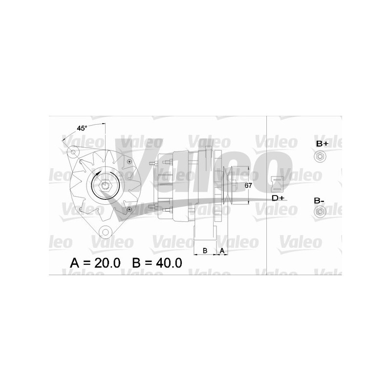 Alternateur VALEO