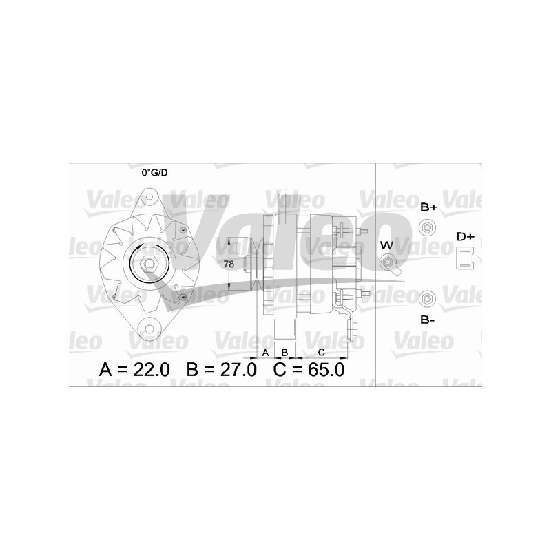 Alternateur VALEO