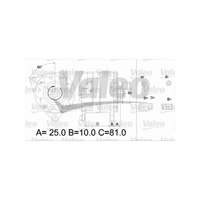 Alternateur VALEO