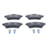 Jeu de quatre plaquettes de frein à disque ATE